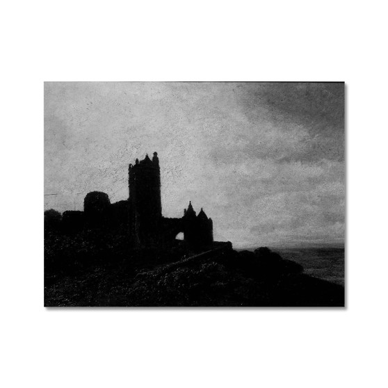 Georges Michel's Castle in Ruins - Hahnemühle German Etching Print -  (FREE SHIPPING)