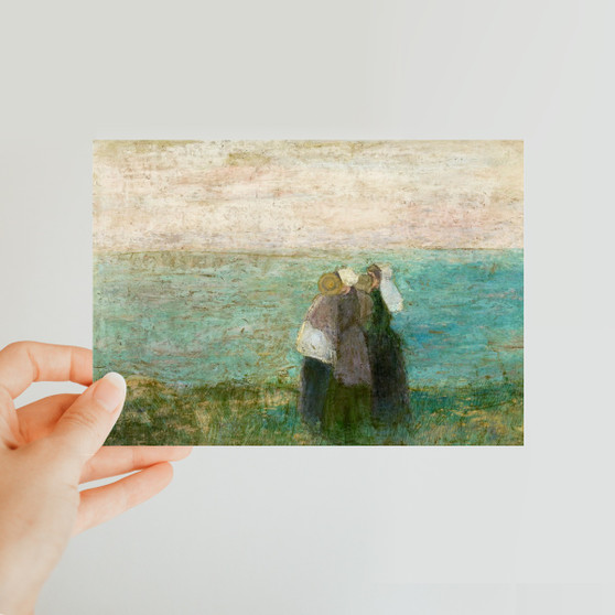 Women by the Sea (1885–1897) by Jan Toorop Classic Postcard - (FREE SHIPPING)