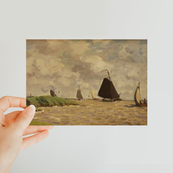 Claude Monet Schelde Classic Postcard