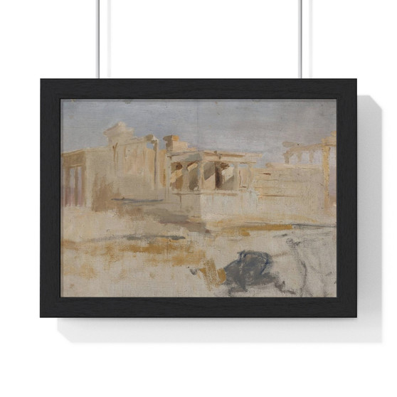 Jan Ciągliński, Erechtheion, From the journey to Greece  -  Premium Framed Horizontal Poster,Jan Ciągliński, Erechtheion, From the journey to Greece  ,  Premium Framed Horizontal Poster,Jan Ciągliński, Erechtheion, From the journey to Greece  -  Premium Framed Horizontal Poster