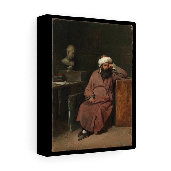 A Man from the Middle East in the Artist's Studio, ca. 1823,Xavier Leprince, French, French- Stretched Canvas,26, Auguste, Stretched Canvas,A Man from the Middle East in the Artist's Studio, ca. 1823-26, Auguste-Xavier Leprince, French- Stretched Canvas,A Man from the Middle East in the Artist's Studio, ca. 1823-26, Auguste-Xavier Leprince