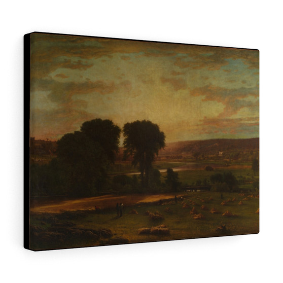  George Inness, American- Stretched Canvas,Peace and Plenty, 1865, George Inness, American, Stretched Canvas,Peace and Plenty, 1865, George Inness, American- Stretched Canvas,Peace and Plenty, 1865