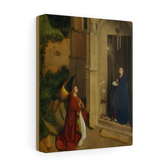  Netherlandish- Stretched Canvas,The Annunciation, ca. 1450, Attributed to Petrus Christus, Netherlandish, Stretched Canvas,The Annunciation, ca. 1450, Attributed to Petrus Christus, Netherlandish- Stretched Canvas,The Annunciation, ca. 1450, Attributed to Petrus Christus