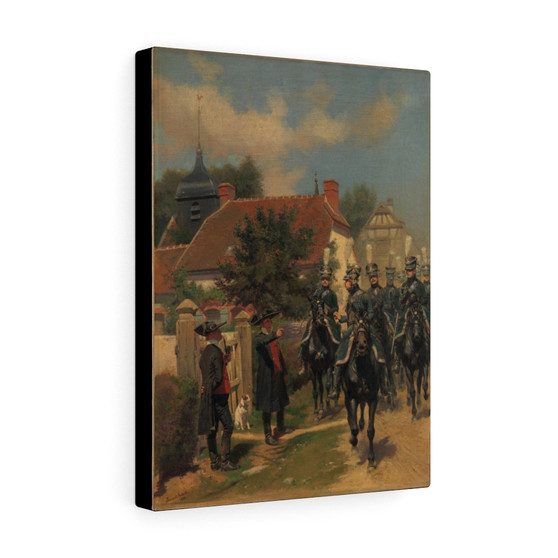 Gendarmes d'Ordonnance, 1894, Edouard Detaille, French- Stretched Canvas,Gendarmes d'Ordonnance, 1894, Edouard Detaille, French- Stretched Canvas,Gendarmes d'Ordonnance, 1894, Edouard Detaille, French, Stretched Canvas