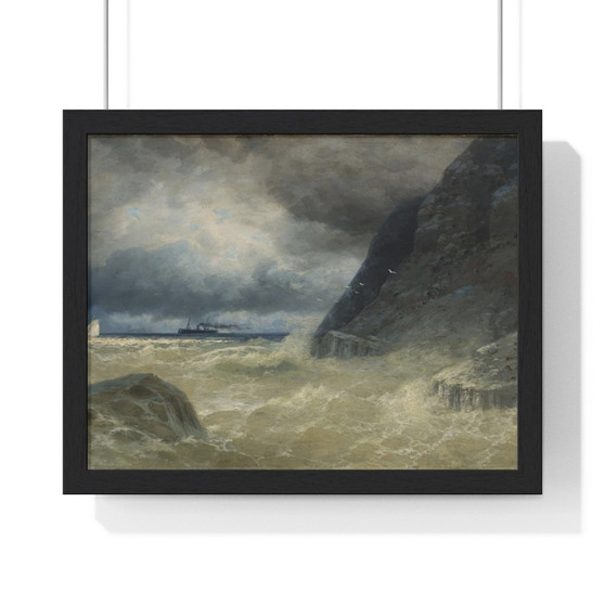 Ivan Konstantinovič Ajvazovskij, Sea , Premium Framed Horizontal Poster,Ivan Konstantinovič Ajvazovskij, Sea - Premium Framed Horizontal Poster,Ivan Konstantinovič Ajvazovskij, Sea - Premium Framed Horizontal Poster