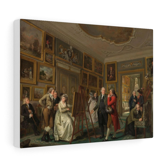 The Art Gallery of Jan Gildemeester Jansz, Adriaan de Lelie  ,  Stretched Canvas,The Art Gallery of Jan Gildemeester Jansz, Adriaan de Lelie  -  Stretched Canvas,The Art Gallery of Jan Gildemeester Jansz, Adriaan de Lelie  -  Stretched Canvas