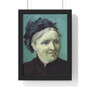 Vincent van Gogh's Portrait of the Artist's Mother ,  Premium Framed Vertical Poster,Vincent van Gogh's Portrait of the Artist's Mother -  Premium Framed Vertical Poster