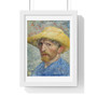 Vincent van Gogh's Self,Portrait ,  Premium Framed Vertical Poster,Vincent van Gogh's Self-Portrait -  Premium Framed Vertical Poster