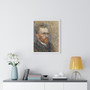 ,  Premium Framed Vertical Poster,Vincent van Gogh's Self-Portrait --  Premium Framed Vertical Poster,Vincent van Gogh's Self,Portrait 