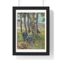 Vincent van Gogh's The Diggers   -  Premium Framed Vertical Poster,Vincent van Gogh's The Diggers   ,  Premium Framed Vertical Poster