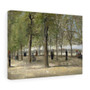 Vincent van Gogh's Terrace in the Luxembourg Gardens ,,  Stretched Canvas,Vincent van Gogh's Terrace in the Luxembourg Gardens --  Stretched Canvas