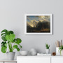  Kalkgebirgslandschaft  -  Premium Framed Horizontal Poster,August Wilhelm Leu, Kalkgebirgslandschaft  ,  Premium Framed Horizontal Poster,August Wilhelm Leu, Kalkgebirgslandschaft  -  Premium Framed Horizontal Poster,August Wilhelm Leu