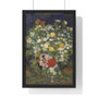 Bouquet of Flowers in a Vase,  Vincent van Gogh Dutch  ,  Premium Framed Vertical Poster,Bouquet of Flowers in a Vase,  Vincent van Gogh Dutch  -  Premium Framed Vertical Poster,Bouquet of Flowers in a Vase,  Vincent van Gogh Dutch  -  Premium Framed Vertical Poster