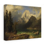 August Wilhelm Leu, Gebirgssee mit Gebirgsmassiv im Hintergrund  ,  Stretched Canvas,August Wilhelm Leu, Gebirgssee mit Gebirgsmassiv im Hintergrund  -  Stretched Canvas,August Wilhelm Leu, Gebirgssee mit Gebirgsmassiv im Hintergrund  -  Stretched Canvas