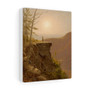   Stretched Canvas,Sanford Robinson Gifford  -  A Ledge on South Mountain in the Catskills -  Stretched Canvas,Sanford Robinson Gifford  ,  A Ledge on South Mountain in the Catskills 