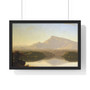 Sanford Robinson Gifford, Wilderness ,, Premium Framed Horizontal Poster,Sanford Robinson Gifford, Wilderness -- Premium Framed Horizontal Poster,Sanford Robinson Gifford, Wilderness -- Premium Framed Horizontal Poster