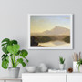 Sanford Robinson Gifford, Wilderness ,, Premium Framed Horizontal Poster,Sanford Robinson Gifford, Wilderness -- Premium Framed Horizontal Poster,Sanford Robinson Gifford, Wilderness -- Premium Framed Horizontal Poster