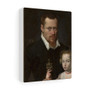 Sofonisba Anguissola, Portrait of a man with his daughter  ,  Stretched Canvas,Sofonisba Anguissola, Portrait of a man with his daughter  -  Stretched Canvas,Sofonisba Anguissola, Portrait of a man with his daughter  -  Stretched Canvas