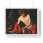  Caravaggio  -   Premium Framed Horizontal Poster,John the Baptist, Caravaggio  ,   Premium Framed Horizontal Poster,John the Baptist, Caravaggio  -   Premium Framed Horizontal Poster,John the Baptist