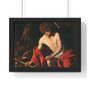  Caravaggio  -   Premium Framed Horizontal Poster,John the Baptist, Caravaggio  ,   Premium Framed Horizontal Poster,John the Baptist, Caravaggio  -   Premium Framed Horizontal Poster,John the Baptist