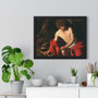 John the Baptist, Caravaggio  ,   Premium Framed Horizontal Poster,John the Baptist, Caravaggio  -   Premium Framed Horizontal Poster,John the Baptist, Caravaggio  -   Premium Framed Horizontal Poster
