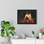 John the Baptist, Caravaggio  ,   Premium Framed Horizontal Poster,John the Baptist, Caravaggio  -   Premium Framed Horizontal Poster,John the Baptist, Caravaggio  -   Premium Framed Horizontal Poster