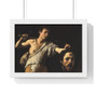 David with the Head of Goliath, Caravaggio  -  Premium Framed Horizontal Poster,David with the Head of Goliath, Caravaggio  -  Premium Framed Horizontal Poster,David with the Head of Goliath, Caravaggio  ,  Premium Framed Horizontal Poster