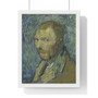 Vincent van Gogh's Self,Portrait , I ,  Premium Framed Vertical Poster,Vincent van Gogh's Self-Portrait - I -  Premium Framed Vertical Poster