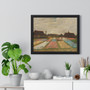 Vincent van Gogh - Flower Beds in Holland  -  Premium Framed Horizontal Poster
