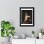David with the Head of Goliath,Caravaggio  ,  Premium Framed Vertical Poster,David with the Head of Goliath-Caravaggio  -  Premium Framed Vertical Poster