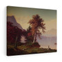 View of Mount Washington by Alfred Thompson Bricher  ,  Stretched Canvas,View of Mount Washington by Alfred Thompson Bricher  -  Stretched Canvas