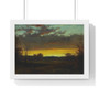  Twilight in the Wilderness -  Premium Framed Horizontal Poster,Alfred Thompson Bricher, Twilight in the Wilderness ,  Premium Framed Horizontal Poster,Alfred Thompson Bricher, Twilight in the Wilderness -  Premium Framed Horizontal Poster,Alfred Thompson Bricher