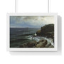 Alfred Thompson Bricher, Castle Rock, Marblehead   ,  Premium Framed Horizontal Poster,Alfred Thompson Bricher, Castle Rock, Marblehead   -  Premium Framed Horizontal Poster,Alfred Thompson Bricher, Castle Rock, Marblehead   -  Premium Framed Horizontal Poster