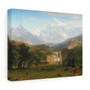 The Rocky Mountains, Lander's Peak,  Albert Bierstadt American   -  Stretched Canvas,The Rocky Mountains, Lander's Peak,  Albert Bierstadt American   -  Stretched Canvas,The Rocky Mountains, Lander's Peak,  Albert Bierstadt American   ,  Stretched Canvas