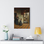 Woman with a Child in a Pantry, Pieter de Hooch  ,  Stretched Canvas,Woman with a Child in a Pantry, Pieter de Hooch  -  Stretched Canvas,Woman with a Child in a Pantry, Pieter de Hooch  -  Stretched Canvas