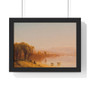 Sanford Robinson Gifford, Indian Summer in the White Mountains  -  Premium Framed Horizontal Poster,Sanford Robinson Gifford, Indian Summer in the White Mountains  -  Premium Framed Horizontal Poster,Sanford Robinson Gifford, Indian Summer in the White Mountains  ,  Premium Framed Horizontal Poster