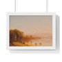 Sanford Robinson Gifford, Indian Summer in the White Mountains  -  Premium Framed Horizontal Poster,Sanford Robinson Gifford, Indian Summer in the White Mountains  -  Premium Framed Horizontal Poster,Sanford Robinson Gifford, Indian Summer in the White Mountains  ,  Premium Framed Horizontal Poster