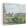 Place du Carrousel, Paris (1900) by Camille Pissarro, Stretched Canvas,Place du Carrousel, Paris (1900) by Camille Pissarro- Stretched Canvas,Place du Carrousel, Paris (1900) by Camille Pissarro- Stretched Canvas