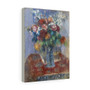 Bouquet de fleurs (ca. 1900) by Camille Pissarro ,  Stretched Canvas,Bouquet de fleurs (ca. 1900) by Camille Pissarro -  Stretched Canvas