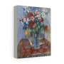 Bouquet de fleurs (ca. 1900) by Camille Pissarro ,  Stretched Canvas,Bouquet de fleurs (ca. 1900) by Camille Pissarro -  Stretched Canvas