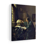 Johannes Vermeer's The Astronomer (ca. 1668), Stretched Canvas,Johannes Vermeer's The Astronomer (ca. 1668)- Stretched Canvas