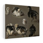 Seven Chicks, Melchior d'Hondecoeter  ,  Stretched Canvas,Seven Chicks, Melchior d'Hondecoeter  -  Stretched Canvas,Seven Chicks, Melchior d'Hondecoeter  -  Stretched Canvas