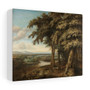 The Entrance to the Woods, Philips Koninck  -  Stretched Canvas,The Entrance to the Woods, Philips Koninck  ,  Stretched Canvas,The Entrance to the Woods, Philips Koninck  -  Stretched Canvas