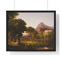 Thomas Cole, Dream of Arcadia  ,  Premium Framed Horizontal Poster,Thomas Cole, Dream of Arcadia  -  Premium Framed Horizontal Poster,Thomas Cole, Dream of Arcadia  -  Premium Framed Horizontal Poster