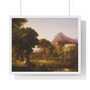 Thomas Cole, Dream of Arcadia  ,  Premium Framed Horizontal Poster,Thomas Cole, Dream of Arcadia  -  Premium Framed Horizontal Poster,Thomas Cole, Dream of Arcadia  -  Premium Framed Horizontal Poster