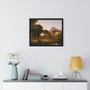 Thomas Cole, Dream of Arcadia  -  Premium Framed Horizontal Poster,Thomas Cole, Dream of Arcadia  ,  Premium Framed Horizontal Poster,Thomas Cole, Dream of Arcadia  -  Premium Framed Horizontal Poster