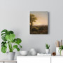 Thomas Cole , New England Scenery , Stretched Canvas,Thomas Cole - New England Scenery - Stretched Canvas