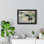 View of the Seine, by Georges Seurat  ,  Premium Framed Horizontal Poster,View of the Seine, by Georges Seurat  -  Premium Framed Horizontal Poster,View of the Seine, by Georges Seurat  -  Premium Framed Horizontal Poster