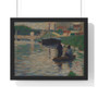 View of the Seine,  Georges Seurat French  ,  Premium Framed Horizontal Poster,View of the Seine,  Georges Seurat French  -  Premium Framed Horizontal Poster,View of the Seine,  Georges Seurat French  -  Premium Framed Horizontal Poster