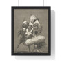 De een tegen de ander, Francisco de Goya  ,  Premium Framed Vertical Poster,De een tegen de ander, Francisco de Goya  -  Premium Framed Vertical Poster,De een tegen de ander, Francisco de Goya  -  Premium Framed Vertical Poster